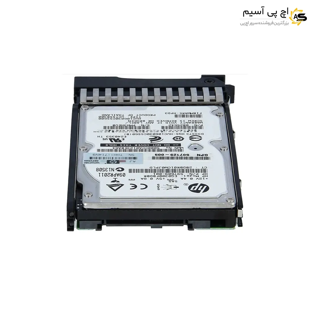 1 هارد سرور HPE 600GB SAS 12G/24G Enterprise 10K/15K SFF BC HDD